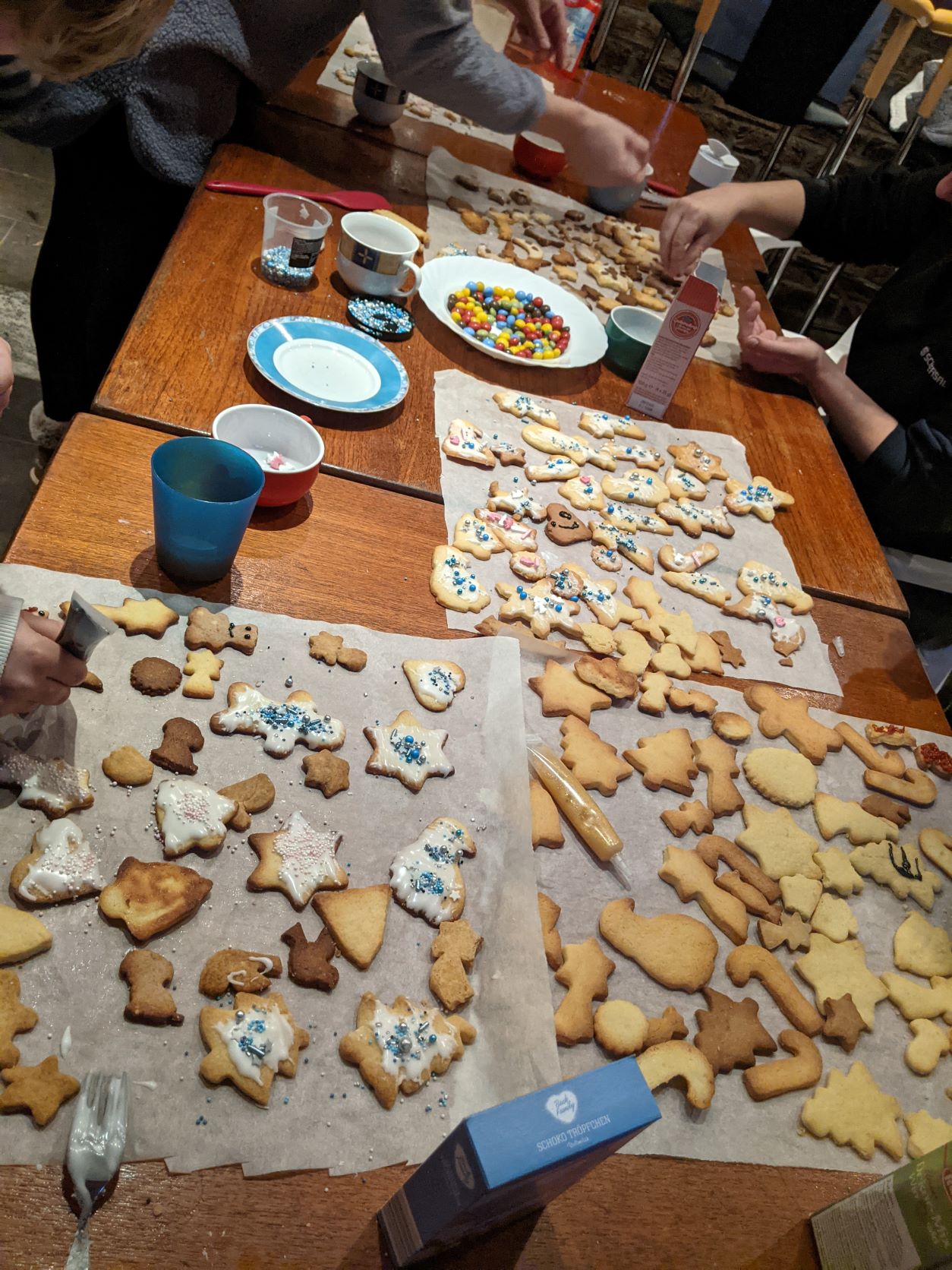 Plätzchenbacken der Kanuabteilung